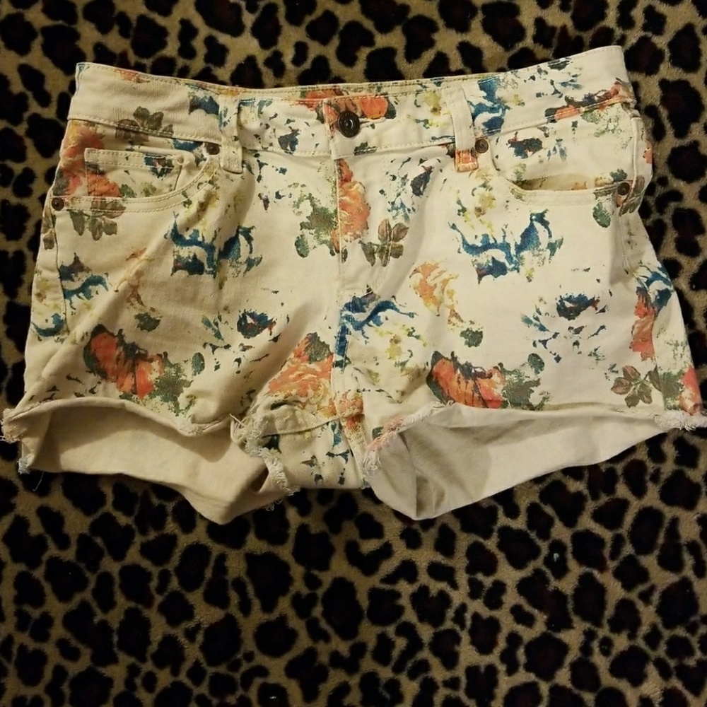 Floral shorts